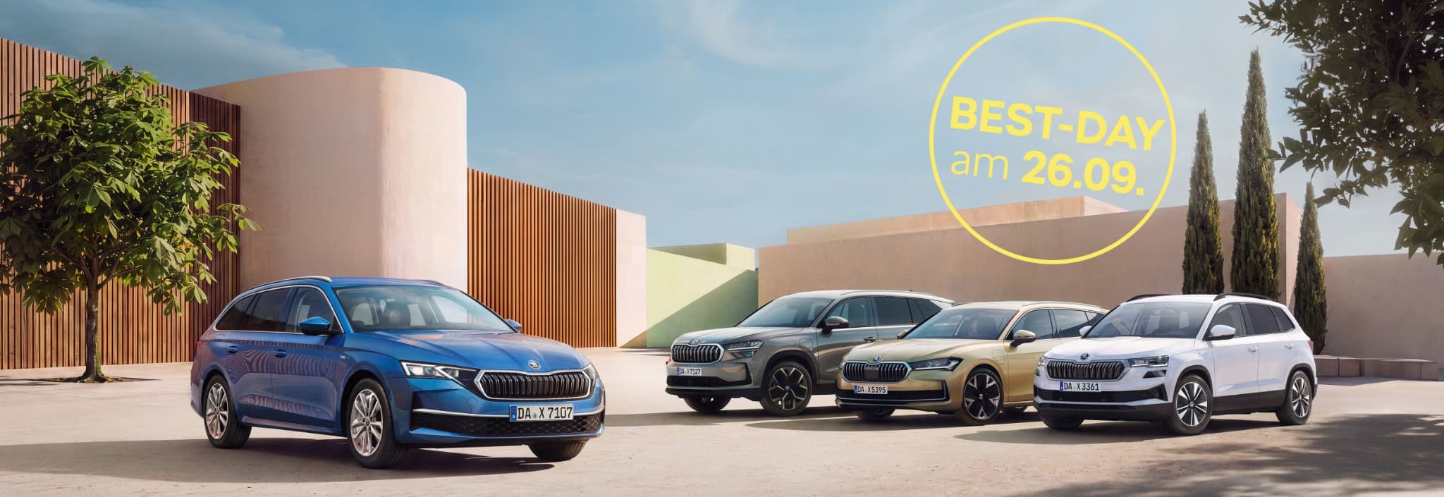 Der Škoda BEST-DAY: Peaq und Epiq zeigen sich in Darmstadt Header Image