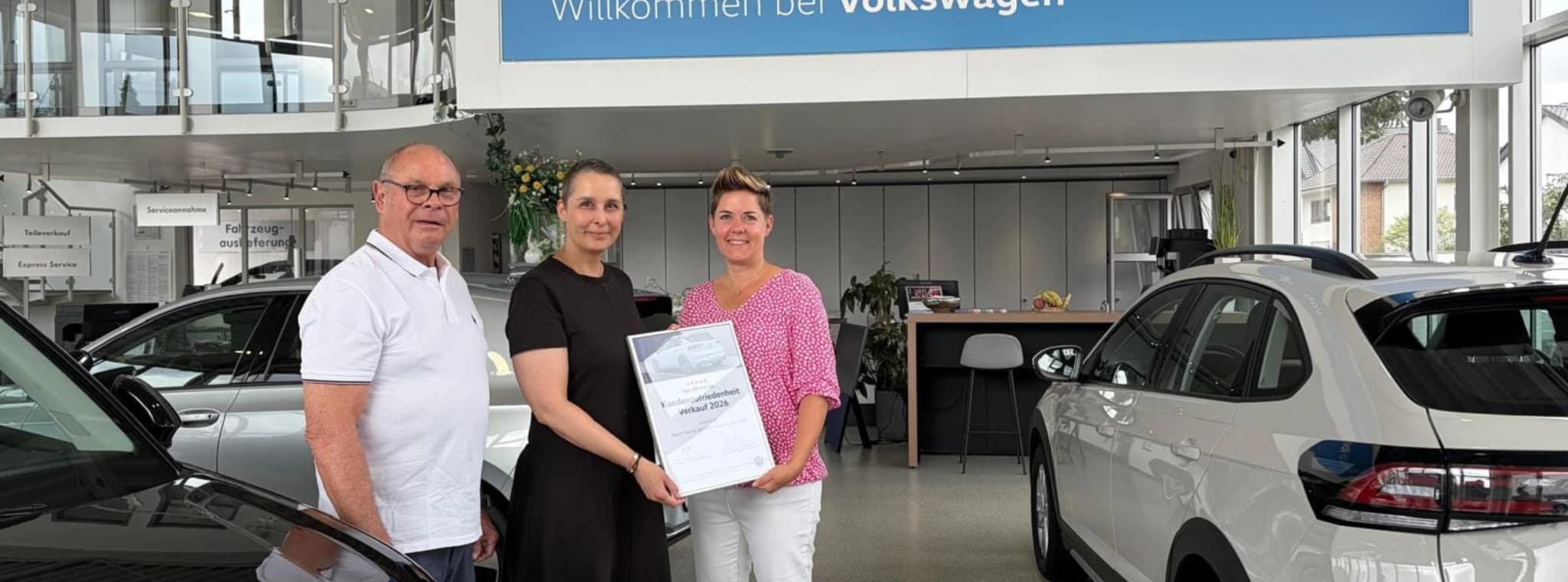 Auszeichnung: Top Kundenzufriedenheit Vertrieb 2026 Header Image