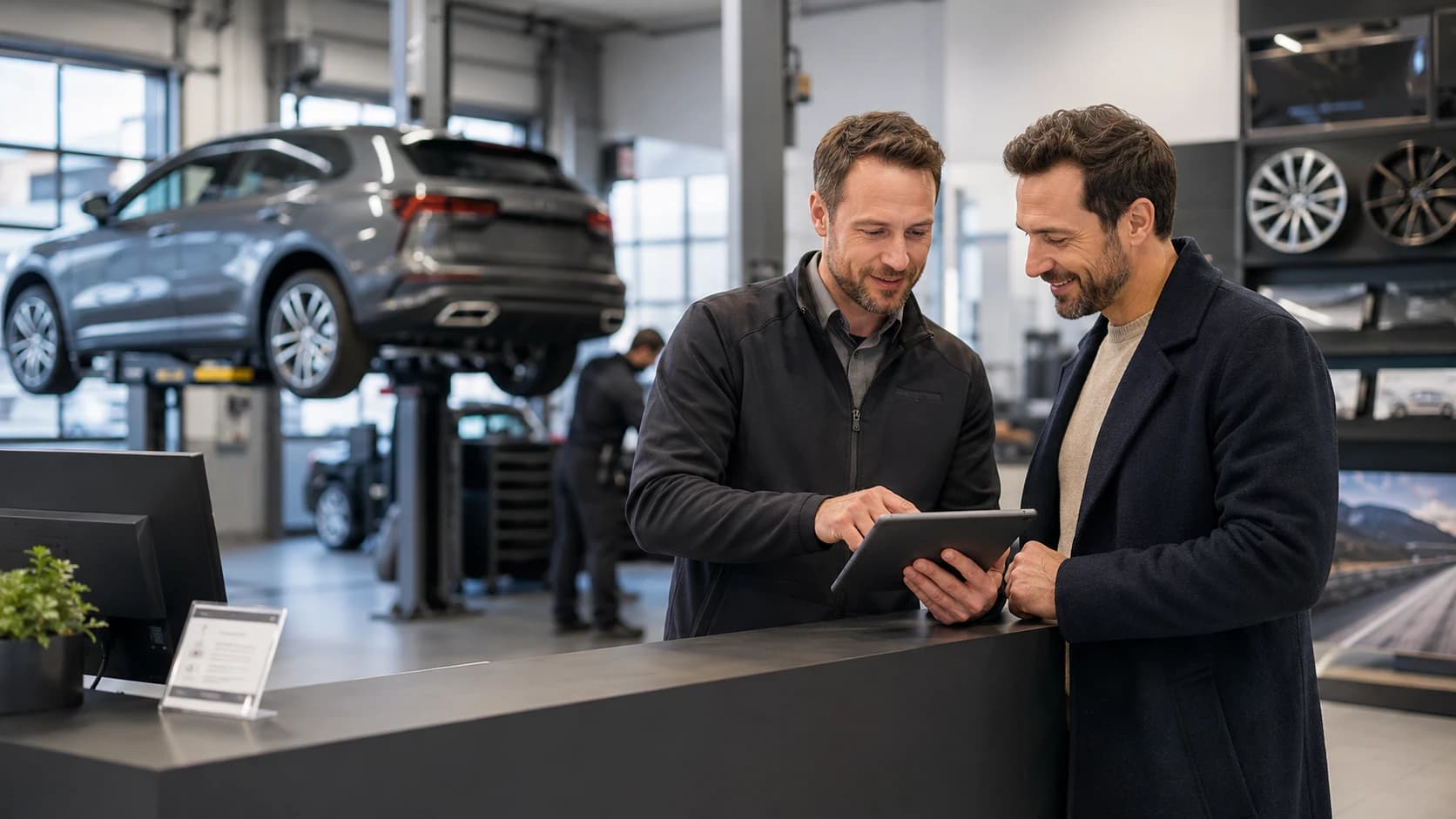 Werkstattkosten flexibel finanzieren: Der Sofortkredit für Service und Zubehör Header Image